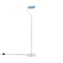 Stehleuchte Apex metall blau / Schwenkbare Leseleuchte – H 110 cm - Hay