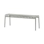 Banc Palissade métal gris / L 120 cm - Bouroullec, 2016 - Hay