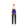 Wooden Dolls - No. 22 Decoration wood multicoloured / By Alexander Girard, 1952 - Vitra