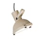 Pendelleuchte Projecteur 165 metall weiß beige von Le Corbusier - Neuauflage des Originals von 1954 - Nemo