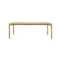 rechteckiger Tisch PI holz natur / 220 x 95 cm - 8 Personen - Ethnicraft