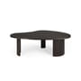 Table basse Boomerang bois naturel / 126 x 74 x H 40 cm - Acajou - Ethnicraft