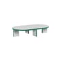 Table basse Slice me nice matériau vert / 140 x 75 x H 28 cm - Zanotta