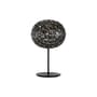 Planet LED Table lamp plastic material grey black LED - H 53 cm - Kartell