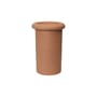 Blumentopf Rollo Large keramik orange / Ø 31 x H 46 cm - Ferm Living