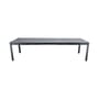 Table à rallonge Ribambelle XL métal gris noir / L 149 à 299 cm - 6 à 14 personnes - Fermob
