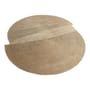 Tapis Zen Split tissu beige / 300 x 344 cm - Bolia