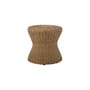 Tavolino d'appoggio Roccas fibra sintetica marrone / Ø 53 x H 52 cm - Polirotina - Bloomingville