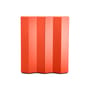 Armadio Z24 726 legno arancione / L 101 x H 120 x P 53 cm - Fronte a zig zag - Zanotta