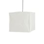 Abat-jour Paper Shade Cube papier blanc / 45 x 45 x H 40 cm - Hay