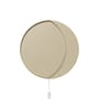 Applique con presa Neba metallo beige / Ø 45,5 cm - Ferm Living
