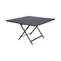 Caractère Foldable table metal grey 128 x 128 cm - Fermob