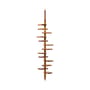 Drehbares Regal Adélaide Wood holz natur / Drehbar - Für Deckenbreiten von 230 bis 253 cm - Mogg
