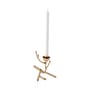 Kerzenleuchter Twiggy XS metall gold / B 18 x H 14 cm - Pols Potten