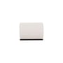Place des Petits Pères Padded bench textile grey / L 60 cm - Exclusive - Lelièvre Paris