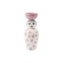 Vase Canopie - Luna céramique rose / Ø 17 x H 41,6 cm - Seletti