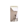 Vase Toiletpaper - Two of Spades glas bunt / 15 x 15 x H 30 cm - Detail aus Gold 24 Karat - Seletti