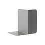 Buchstütze Compile metall grau / Metall - variabel - Muuto