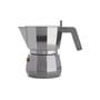 Cafetière italienne Moka gris argent métal /3 tasses - Alessi