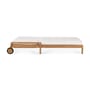  Accessory textile white beige / Sun lounger mattress Jack - Ethnicraft