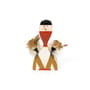 Decorazione Wooden Dolls - No. 10 legno multicolore / By Alexander Girard, 1952 - Vitra