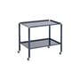 Arcs LOW Dresser metal blue / 63 x 44 x H 53.5 cm - Hay