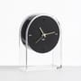 Horloge à poser L'Air du temps plastique noir transparent / H 30 cm -  Eugeni Quitllet, 2017 - Kartell