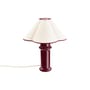 Lampe de table Heath céramique rouge / H 61 cm - TALA