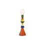 Lampe de table Otello métal multicolore / H 40 cm - Slide
