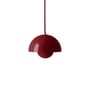 Sospensione Flowerpot VP10 metallo rosso / Ø16 cm - By Verner Panton, 1969 - &tradition
