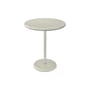 Table ronde Groove métal beige / Ø 70 cm - Tom Dixon