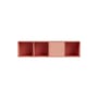 Rangement mural Line bois rose / L 139.2 x P 30 cm H 35.4 cm - MONTANA