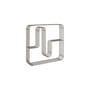 Curva Wall shelf metal beige / Utensil - 45.5 x 45.5 x D 9 cm - AYTM