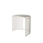 Beistelltisch Curva metall beige / 34 x 48 x H 45 cm - AYTM