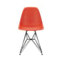 Chaise RE DSR - Eames Plastic Side Chair / (1950) - Pieds noirs / Recyclé - Vitra