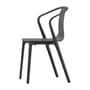 Fauteuil Belleville plastique gris - Vitra
