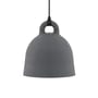 Pendelleuchte Bell metall grau / XS - Ø 22 cm - Normann Copenhagen
