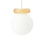 Pendelleuchte Hinx glas beige / Ø 15 cm - Normann Copenhagen