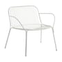 Poltrona bassa HiRay metallo bianco / Metallo - Kartell