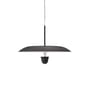 Suspension Kantarell LED métal noir / Ø 55 cm - NEW WORKS