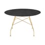 Table ronde Glossy Marble  / Ø 128 cm - Grès effet marbre - Kartell