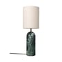 Gravity XL Floor lamp marble green / Ø 45 x H 135 cm - Gubi