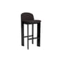 Hochstuhl Chisel 35 High textil braun / H 75 cm – Gewebe-Polsterung - Hay