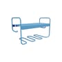 Mensola a muro Picolino metallo blu / L 52 x H 30 cm - Fermob