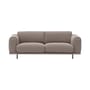 Sofa Rest textil beige / 3-Sitzer – L 222 cm - Muuto