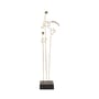 Schnurlosleuchte Boucle LED gold metall / H 47 cm - Aufladbar über USB - DCW éditions