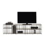 TV Möbel Metrica braun metall / L 160 x T 35 x H 41 cm - Mogg