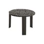 Couchtisch T-Table Medio plastikmaterial schwarz / Ø 50 x H 36 cm - Kartell