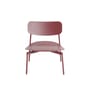 Fauteuil bas empilable Fromme / Aluminium - Petite Friture