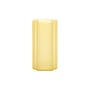 Vase Okra plastikmaterial gelb / H 34 cm - Recycled / Patricia Urquiola, 2024 - Kartell